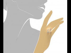 silver ring-0004 3D Принт Модель