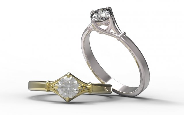 ring 55 3Dプリントモデル .c4d .max .obj .3ds .fbx .stl .blend