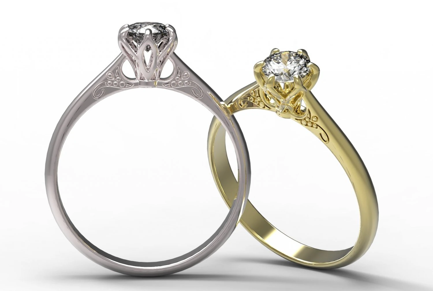 ring 61 3D Print Model .c4d .max .obj .3ds .fbx .stl .blend 