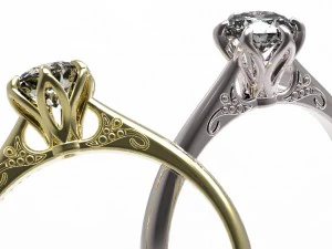 ring 61 3D Print Model