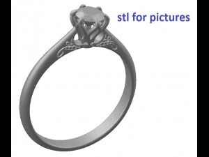 ring 61 3D Print Model