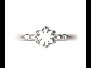 リング62 3Dプリントモデル