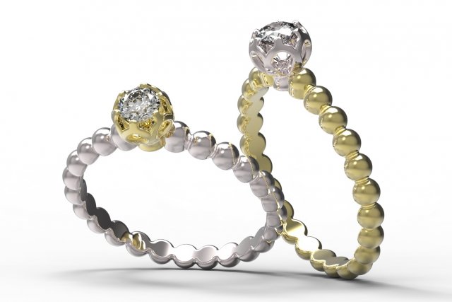 ring 63 3D Принт Модель .c4d .max .obj .3ds .fbx .stl .blend 