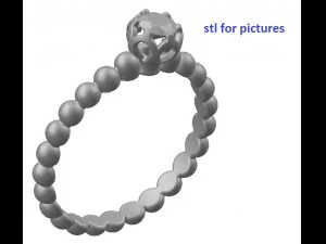 ring 63 3D Print Model