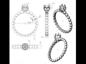 ring 63 3D Принт Модель