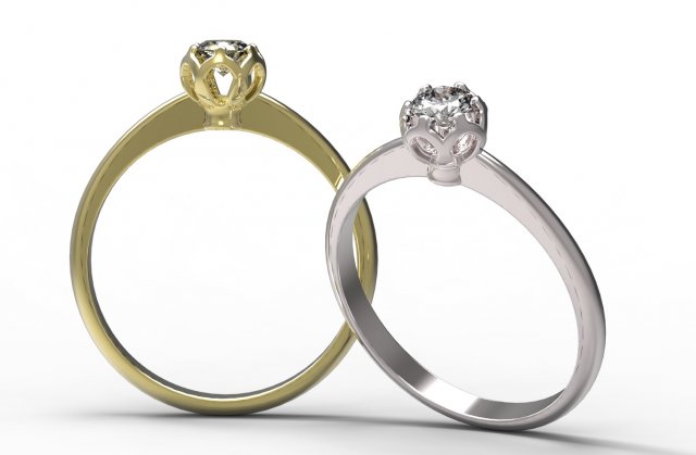 ring 64 Model do druku 3D .c4d .max .obj .3ds .fbx .stl .blend 