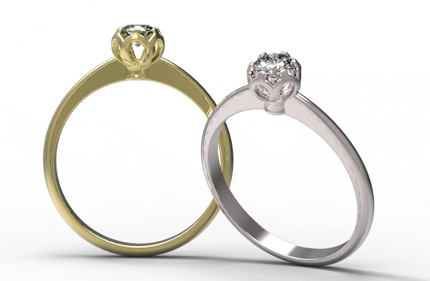 ring 64 3D Print Model .c4d .max .obj .3ds .fbx .stl .blend 
