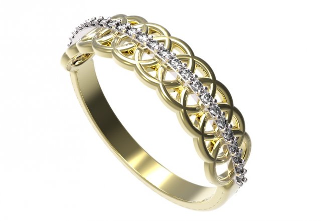 ring 65 Model Cetak 3D .c4d .max .obj .3ds .fbx .stl .blend 