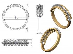 ring 65 Model Cetak 3D