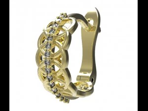 earrings 65 3D Print Model