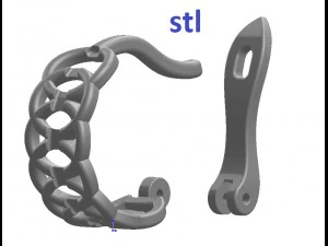 earrings 65 3D Print Model