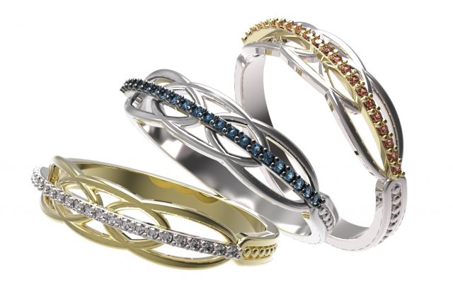 ring 66 3D Druckmodell .c4d .max .obj .3ds .fbx .stl .blend 
