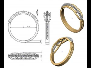 ring 66 3D Print Model