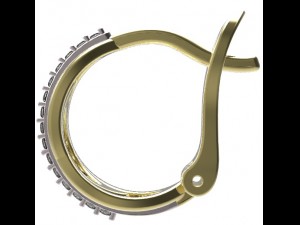 earrings 66 Modello di stampa 3D