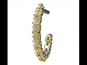 earrings 67 Modelo de Impressão 3D