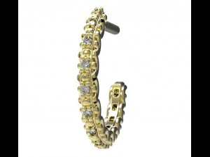 anting 67 Model Cetak 3D