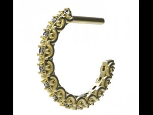 anting 67 Model Cetak 3D