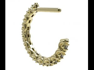 anting 67 Model Cetak 3D