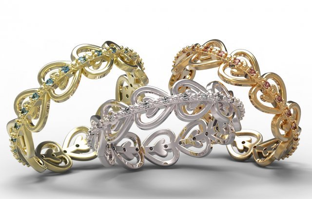 ring 68 3D-printmodel .c4d .max .obj .3ds .fbx .stl .blend 