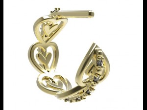earrings 68 3D प्रिंट मॉडल