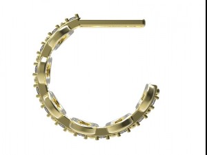 earrings 69 3D 打印模型