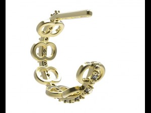 earrings 69 3D 打印模型