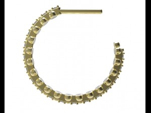 earrings 70-2 3D-Druckmodell
