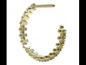 earrings 70-2 3D-Druckmodell