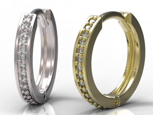 earrings 71 Modelo de Impressão 3D