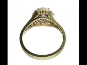 anillo 72 Modelo de impresión 3D