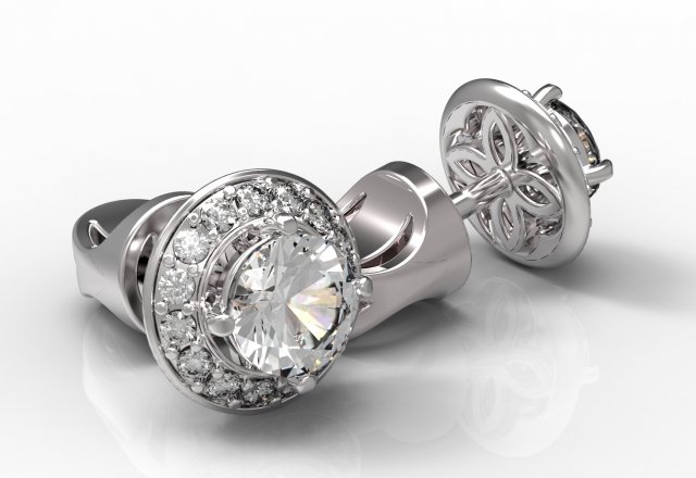 earrings 72 Modello di stampa 3D .c4d .max .obj .3ds .fbx .stl .blend 