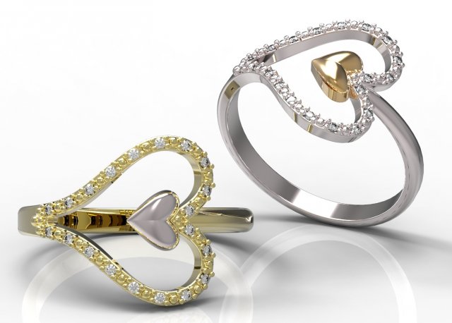 ring 74 3Dプリントモデル .c4d .max .obj .3ds .fbx .stl .blend 