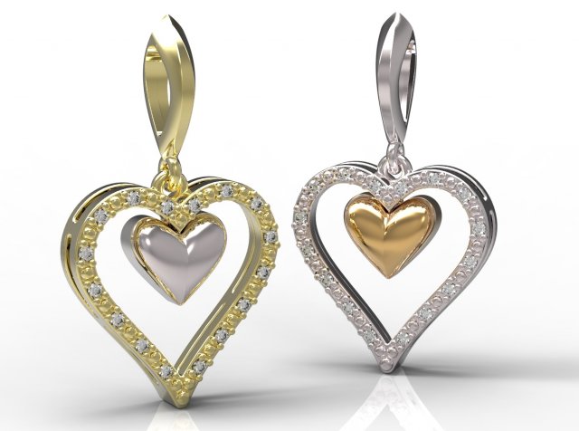 pendant 74 3D Print Model .c4d .max .obj .3ds .fbx .stl .blend 