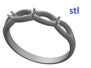ring 75 3D-Druckmodell
