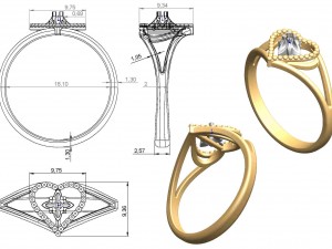 ring 76 3D Print Model