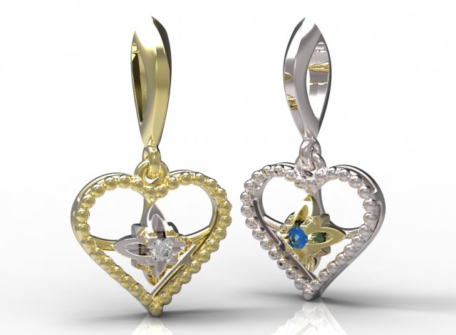 pendant 76 3Dプリントモデル .c4d .max .obj .3ds .fbx .stl .blend 