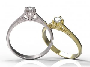 кільце 61-2 3D Принт Модель