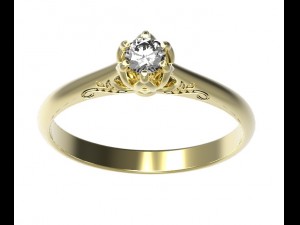 ring 61-2 3D 프린트 모델