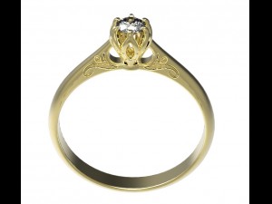 ring 61-2 3D 프린트 모델