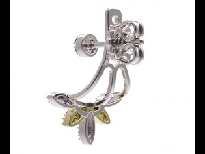 earrings 77 Model do druku 3D