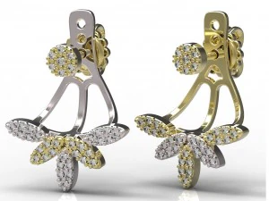 anting 77 Model Cetak 3D