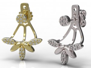 earrings 78 Modelo de Impressão 3D