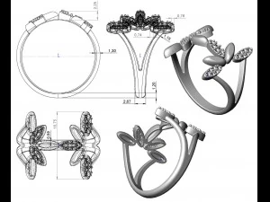 ring 78-1 3D Print Model