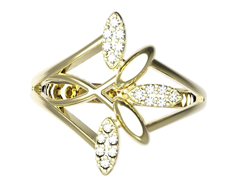 ring 78-2 3D Print Model .c4d .max .obj .3ds .fbx .stl .blend