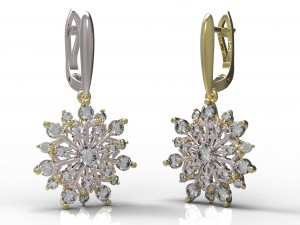 earrings 79-1 3D प्रिंट मॉडल