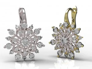 kolczyki 79-2 Model do druku 3D