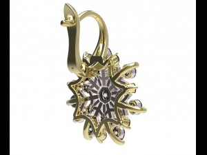 earrings 79-2 3D-printmodel