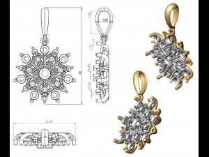 pendant 79 3D-printmodel