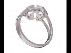 ring 80 Modelo de Impressão 3D