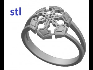 ring 80 Modelo de Impressão 3D